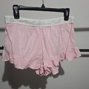 Victoria's Secret Light Pink Ruffle Shorts